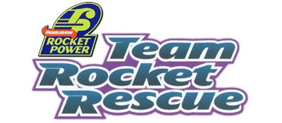 Rocket Power Team Rocket Rescue logo for Playstation